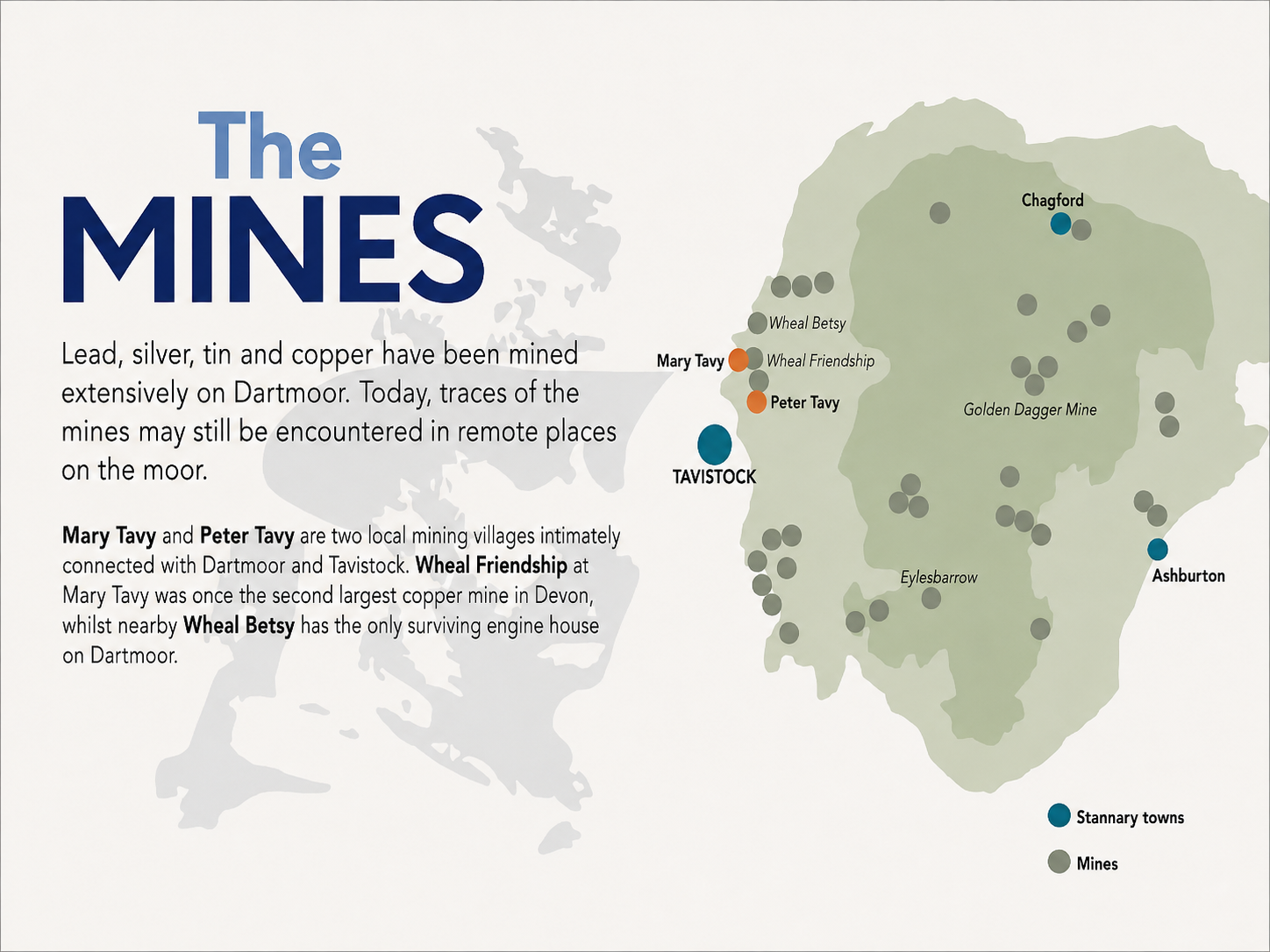 Information about the mines of the Tamar Valley
